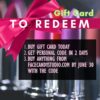 Gift Card 25 REDEEM 100x100 - Face Candy Studio Beauty Gift Card